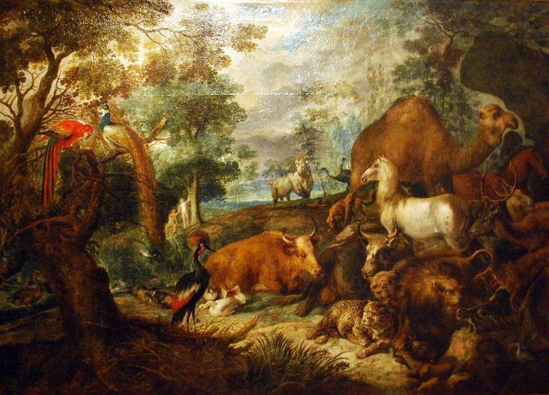 Roelant Savery Noah's Ark. oil painting image